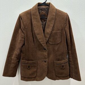 Men’s vintage Brown Corduroy Blazer small/medium GUC lined